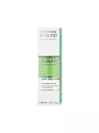 ANNEMARIE BÖRLIND | 2 PHASEN ALOE VERA SHAKE bei strapazierter Haut 50ml | 